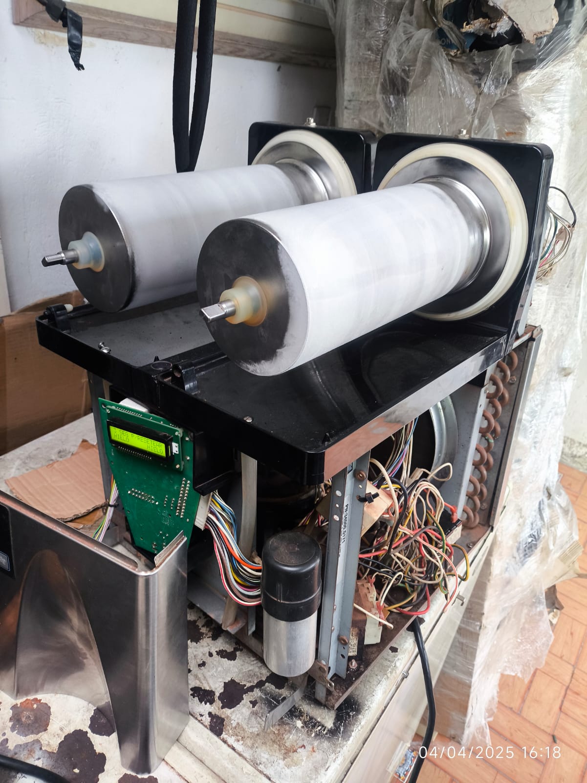 Reparacion y mantenimiento de Granizadora